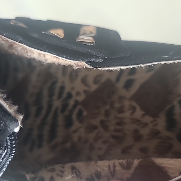 NWOT Vero Cuoio black/embellished high heel shoes. Size 11 - Picture 6 of 6